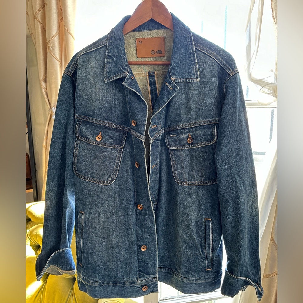Taylor Stitch The Long Haul Denim Jacket size XL